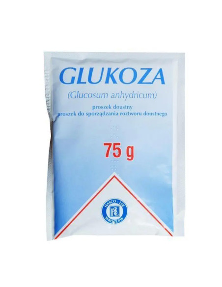 Glukoza proszek doustny Hasco 75 g