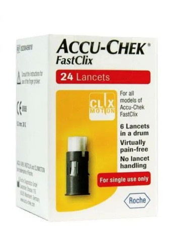 Accu-Chek FastClix lancety 24 sztuki