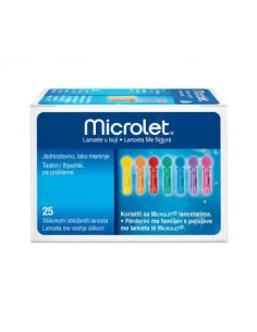 Lancety MICROLET 25 sztuk