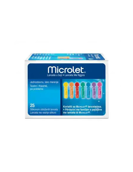 Lancety MICROLET 25 sztuk