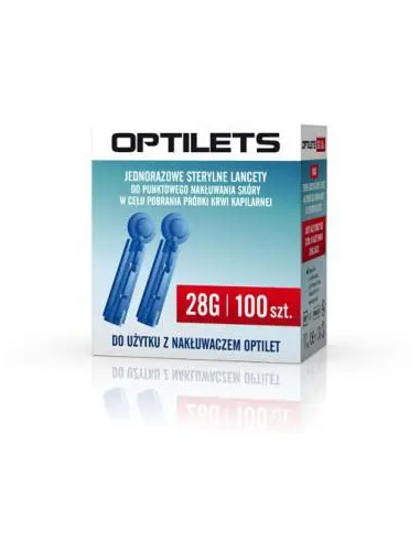 Diagnosis Jednorazowe sterylne lancety Optilets...