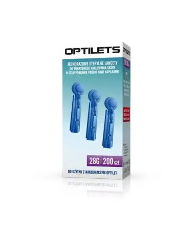 Diagnosis Jednorazowe sterylne lancety Optilets...