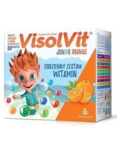 Visolvit Junior o smaku pomarańczowym 30 sasz.