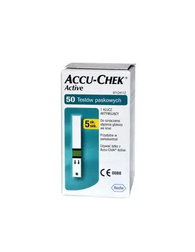 Accu-Chek Active test paskowy 50 szt