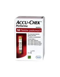 Accu-Chek performa test paskowy 50 szt.