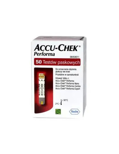Accu-Chek performa test paskowy 50 szt.