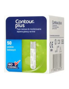 Contour Plus test paskowy 50 sztuk