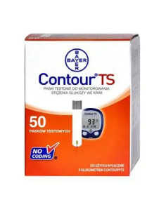 Contour TS test paskowy 50 sztuk