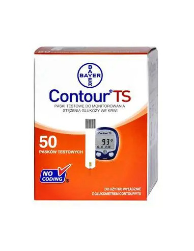Contour TS test paskowy 50 sztuk