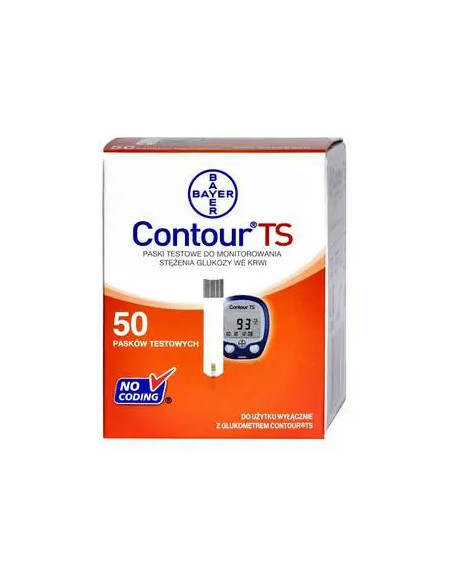 Contour TS test paskowy 50 sztuk