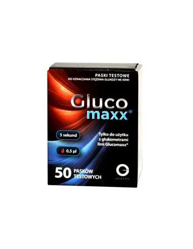 Glucomaxx TEST PASKOWY 50 SZTUK