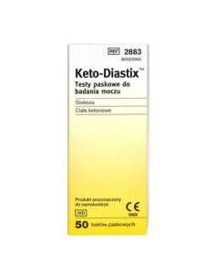 Ketodiastix test paskowy 50 sztuk