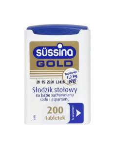 SUSSINA GOLD SŁODZIK TABLETKI 200 SZT