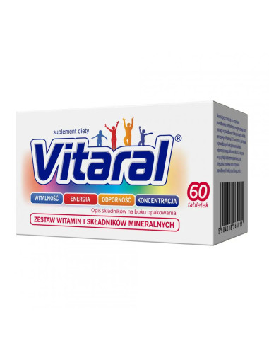 Vitaral 60 tabletek