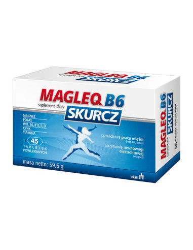 Magleq B6 Skurcz 45 tabletek