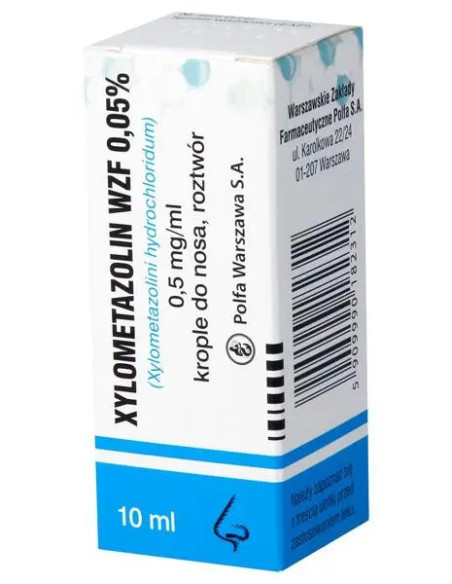 Xylometazolin WZF 0,05% 10 ml
