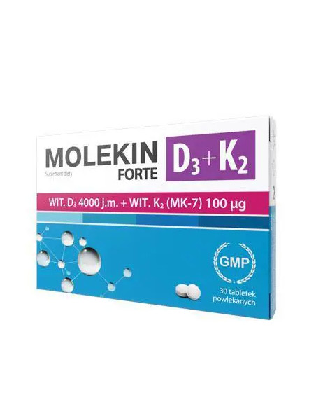Molekin D3 + K2 Forte 30 tabl.