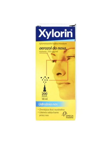 Xylorin aerozol do nosa 18 ml