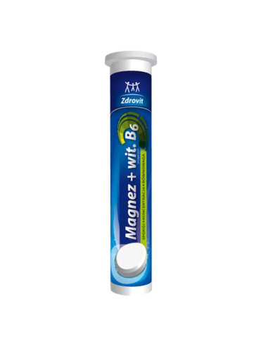 Zdrovit Magnez z wit. B6 24 tabl.