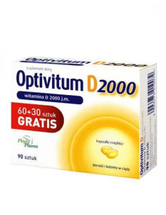 Optivitum D 2000 j.m. 90 szt.