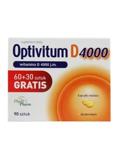Optivitum D 4000 j.m. 90 szt.