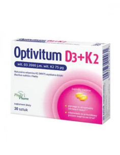 Optivitum D3 + K2 30 szt.