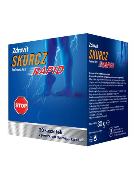 Zdrovit Skurcz RAPID 20 sasz.