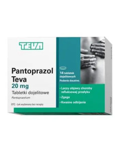 Pantoprazol Teva 0,02 g 14 tabl.