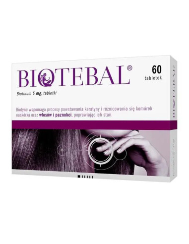Biotebal 5 mg 60 tabletek