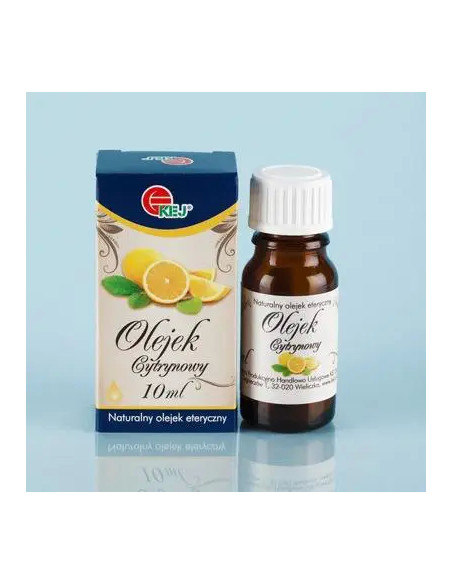 Olejek eteryczny cytrynowy 10 ml KEJ
