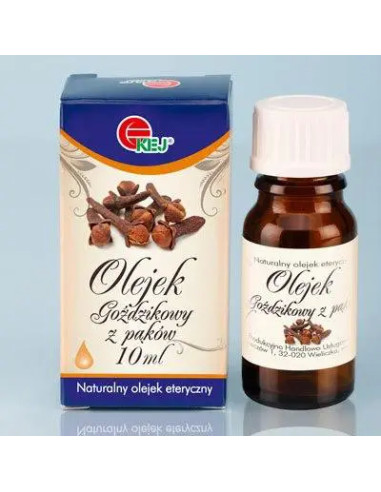 Olejek eteryczny goździkowy z pąków 10 ml KEJ