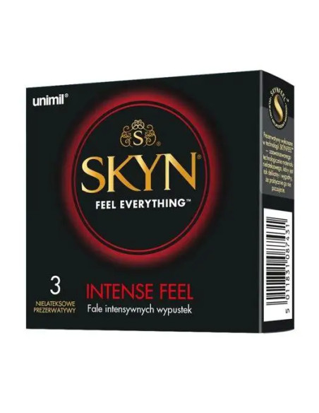 Prezerwatywy unimil skyn intense feel 3 sztuki