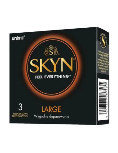 Prezerwatywy unimil skyn large 3 sztuki