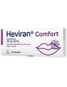 Heviran Comfort 200 mg 25 tabletek