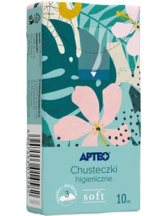 Chusteczki higieniczne Soft 10 x 10 szt. Apteo Care