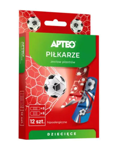 Plastry dla dzieci piłkarze 1 opakowanie APTEO...