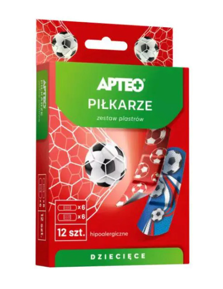 Plastry dla dzieci piłkarze 1 opakowanie APTEO CARE