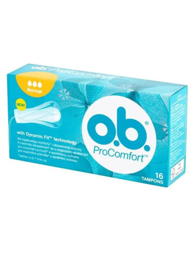 Tampony higieniczne OB ProComfort Normal 16 sztuk