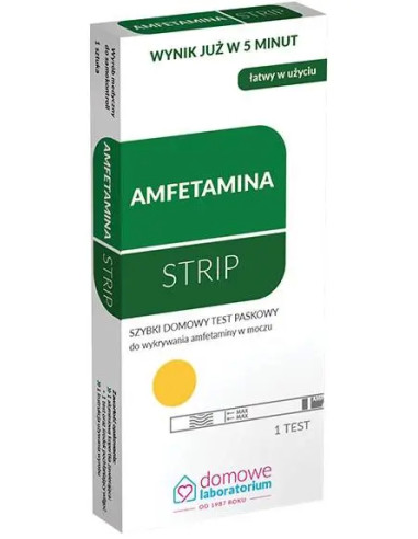 Test Amfetamina strip - test narkotykowy 1 sztuka