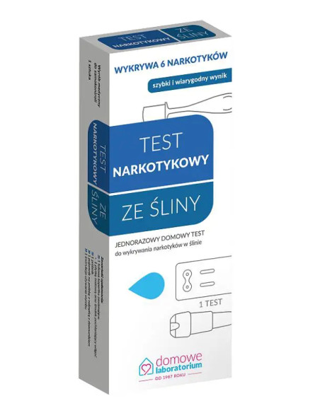 Test narkotykowy ze śliny 1 sztuka