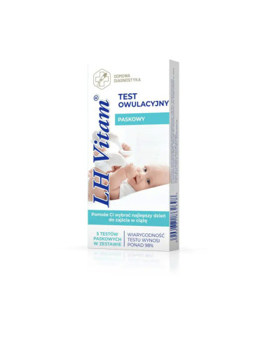 Test owulacyjny domowy LH Vitam 5 szt.