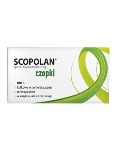 Scopolan 10 mg czopki doodbytnicze 6 szt.