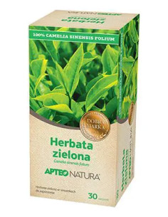 Herbata zielona 30 sasz. APTEO NATURA