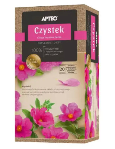 Czystek 20 sasz. Apteo natura