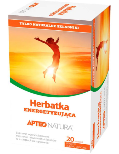 Herbatka energetyzująca 20 sasz. APTEO NATURA