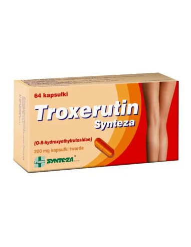 Troxerutin 200 mg kapsułki twarde 64 szt.