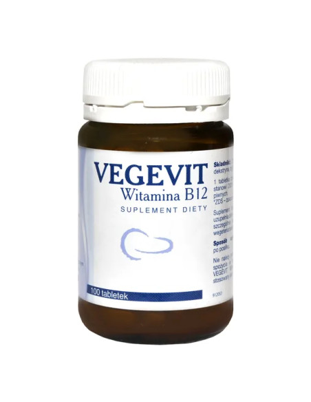Vegevit Witamina B12 tabletki 100 szt.