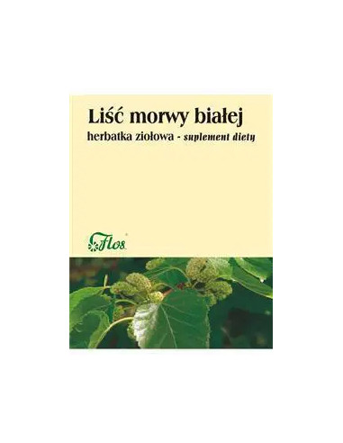 Morwa biała liść herbatka ziołowa 50 g Flos