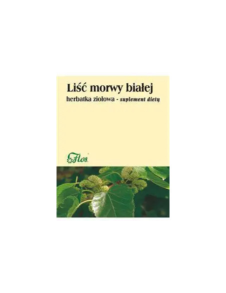 Morwa biała liść herbatka ziołowa 50 g Flos