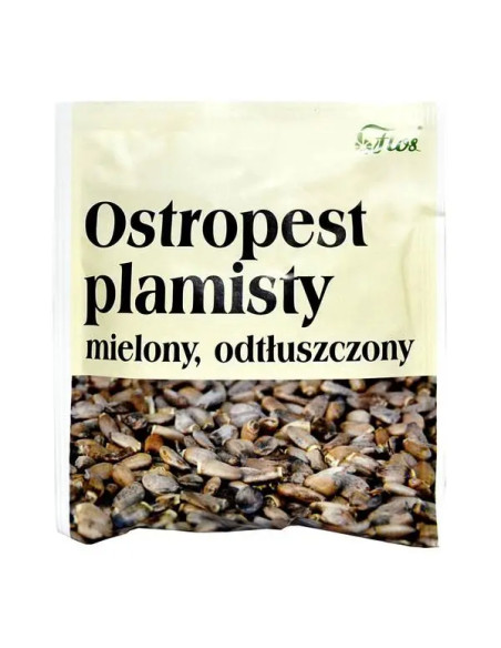 Ostropest plamisty mielony odtłuszczony 100 g Flos
